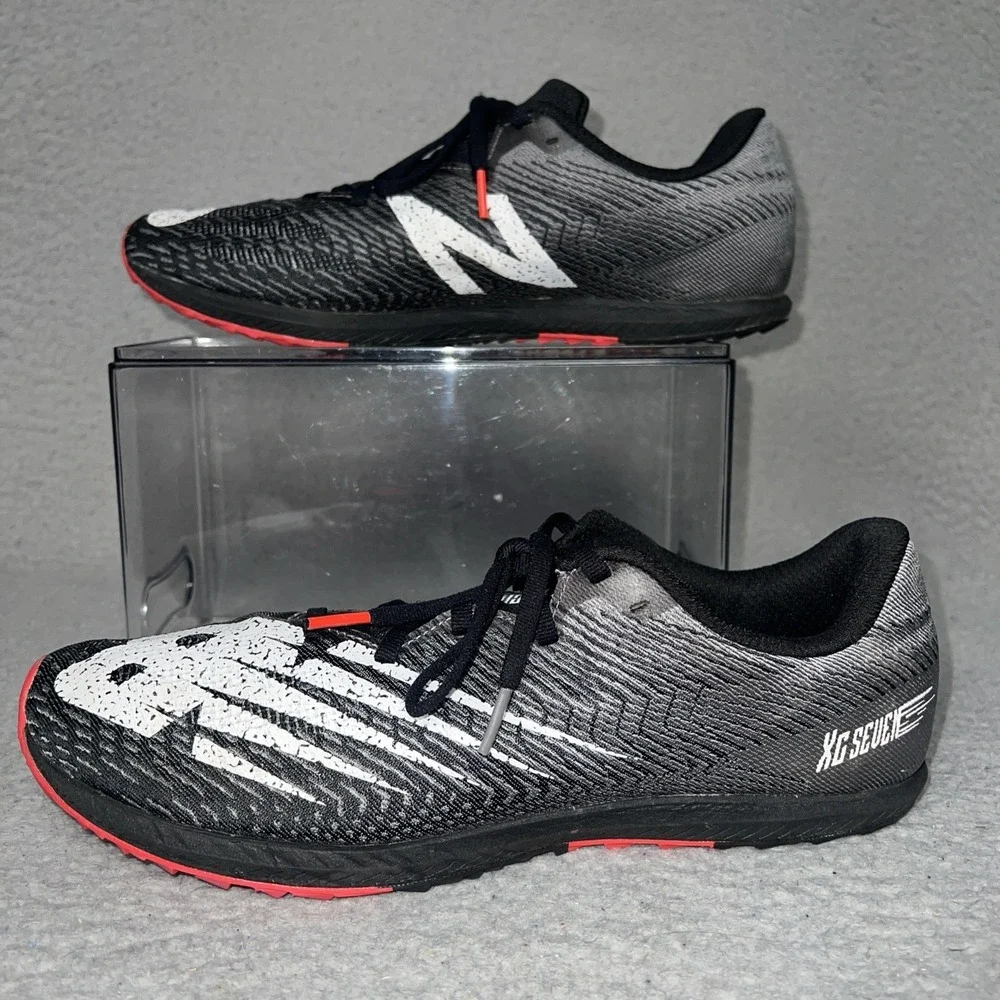 New Balance XC Seven V2 Racing Shoes Mens Sz 11.5 D Cross Country Spike UXCS7BW2